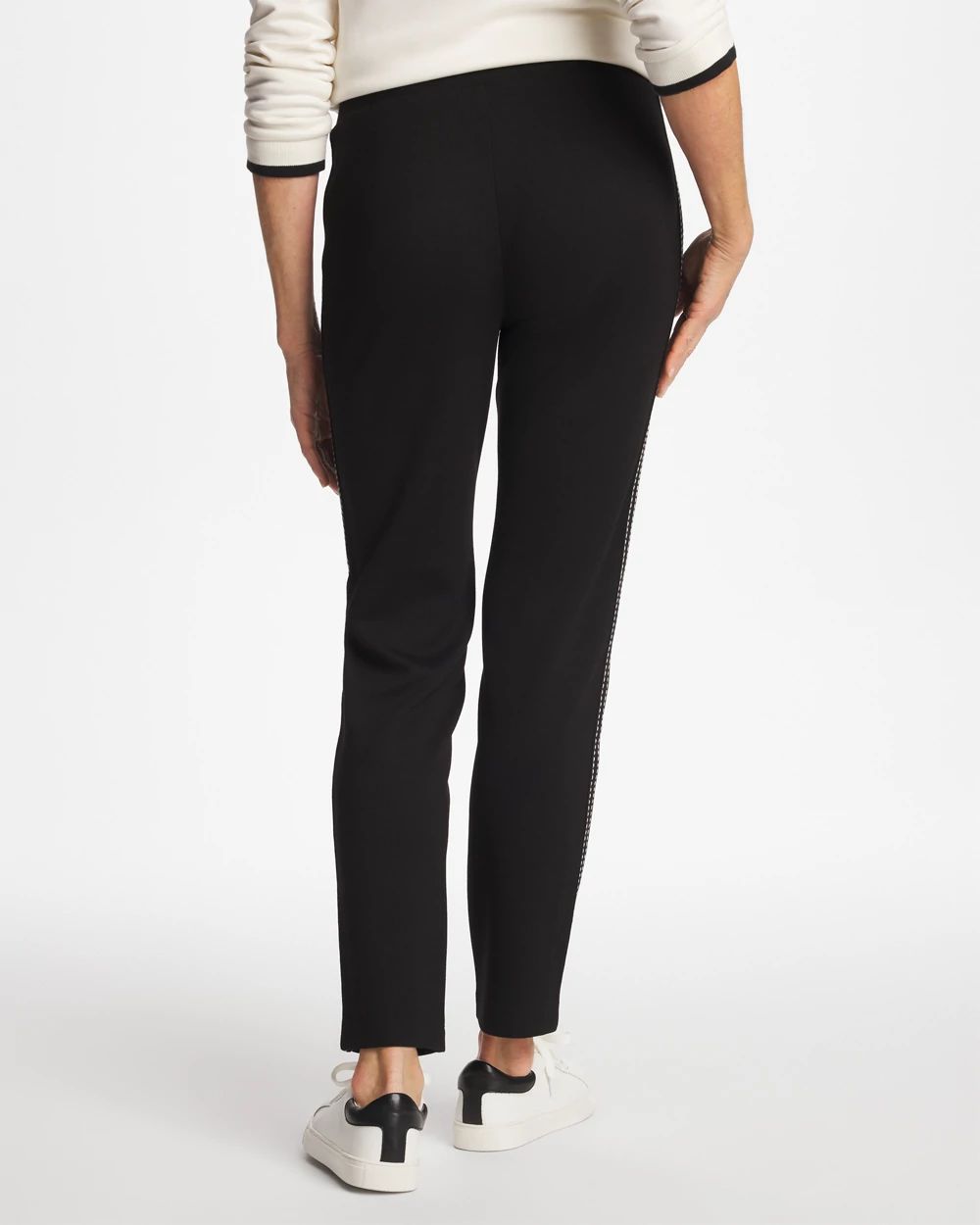 Zenergy® Double-Knit Pick Stitch Ankle Pants | Chico's